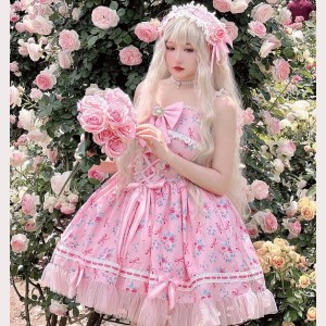 Rose Girl Lolita Dress JSK by Diamond Honey (DH135)